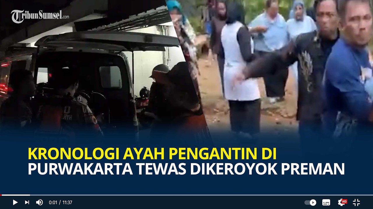 Kronologi Ayah Pengantin di Purwakarta Tewas Dikeroyok Preman, Ngamuk Ditolak Tuan Rumah Minta Jatah