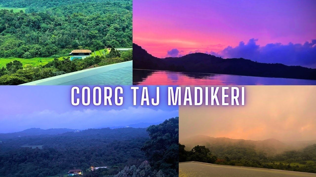 Taj Madikeri Resort & Spa, Coorg | Luxury in the Heart of Nature💚☁️🌧️🌦️💚
