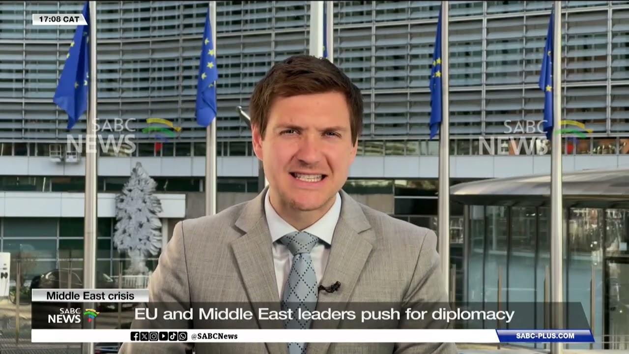 Middle East Conflict | EU and Middle East leaders push for diplomacy
