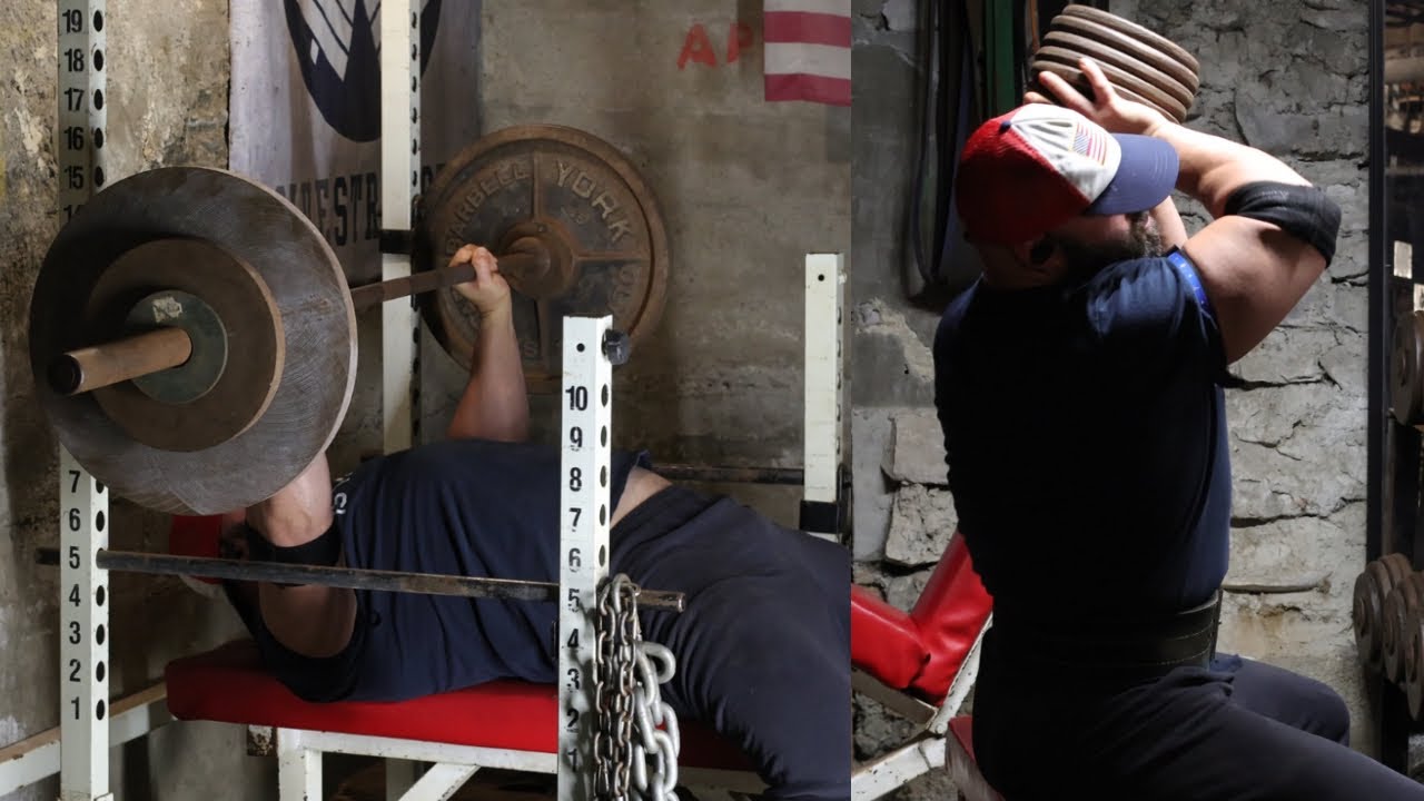 Тренировка PowerBuilding Bench, трицепсов и плеч | Развитие взрывного жима лёжа