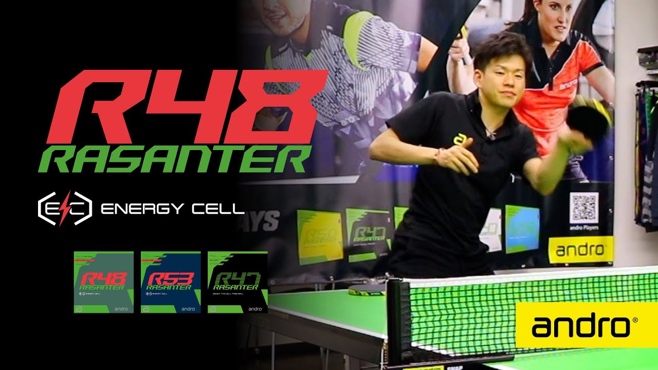 【絶賛】RASANTER R48 元全日本ランカーが徹底比較【卓球】English sub