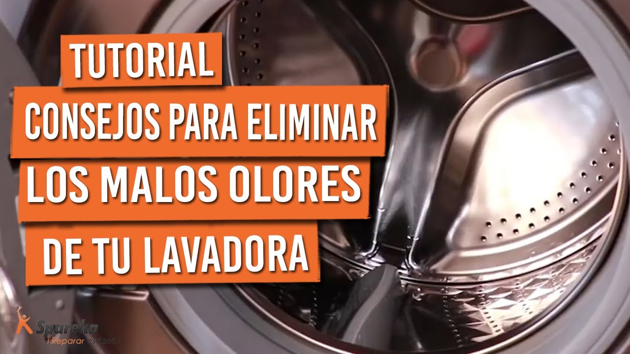 5 consejos para eliminar el mal olor de la lavadora: