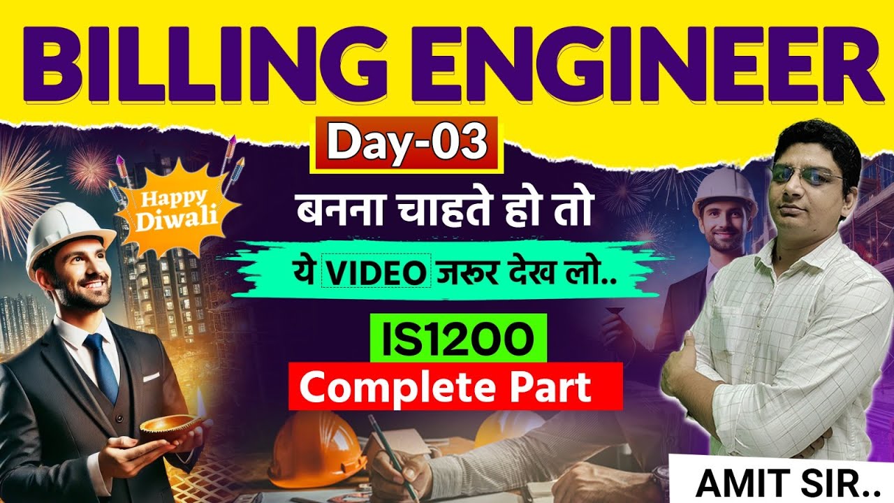 Mode of Measurement of Construction Work for Billing | IS 1200 Complete Series
