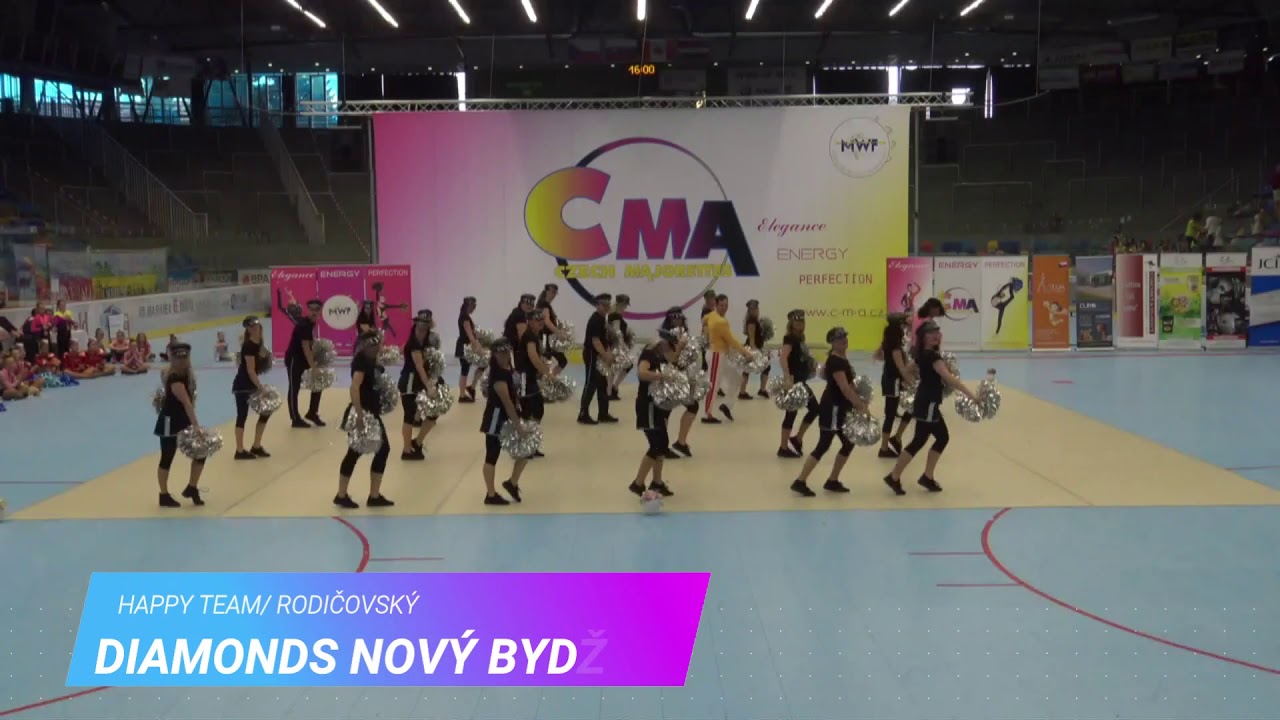 CMA MČR 2019 DIAMONDS NOVÝ BYDŽOV / HAPPY TEAM