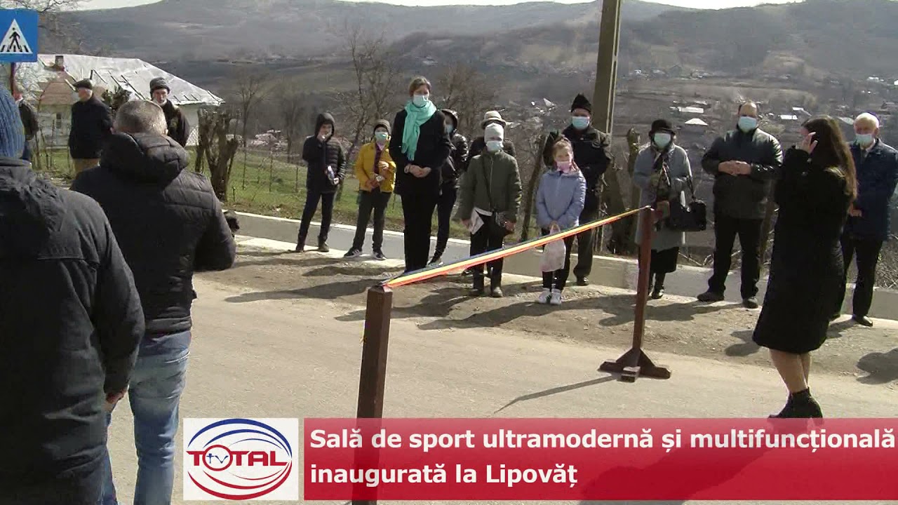 VIDEO//Sală de sport ultramodernă și multifuncțională inaugurată la Lipovăț