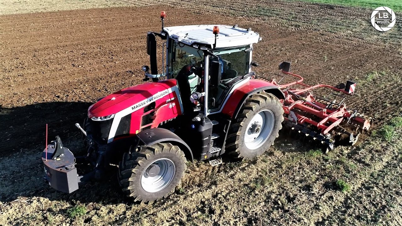 NOUVEAU 8S EN ACTION !! New Massey Ferguson | Kuhn