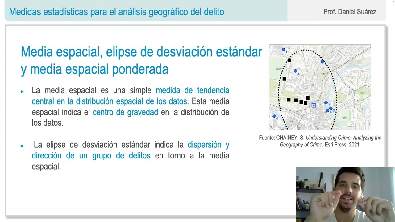 Medidas estadísticas para el análisis geográfico del delito UNIR