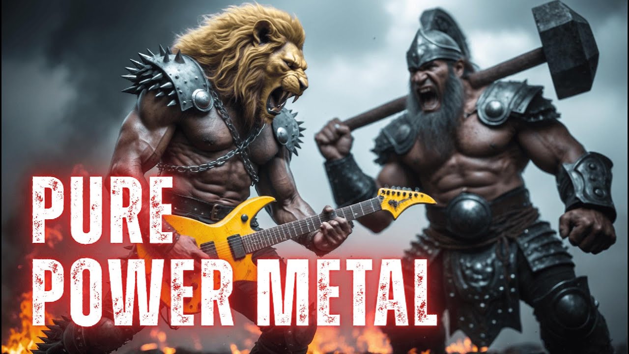 PURE POWER METAL ⚡ 1 Hour of Aggressive Riffs & Epic Solos)