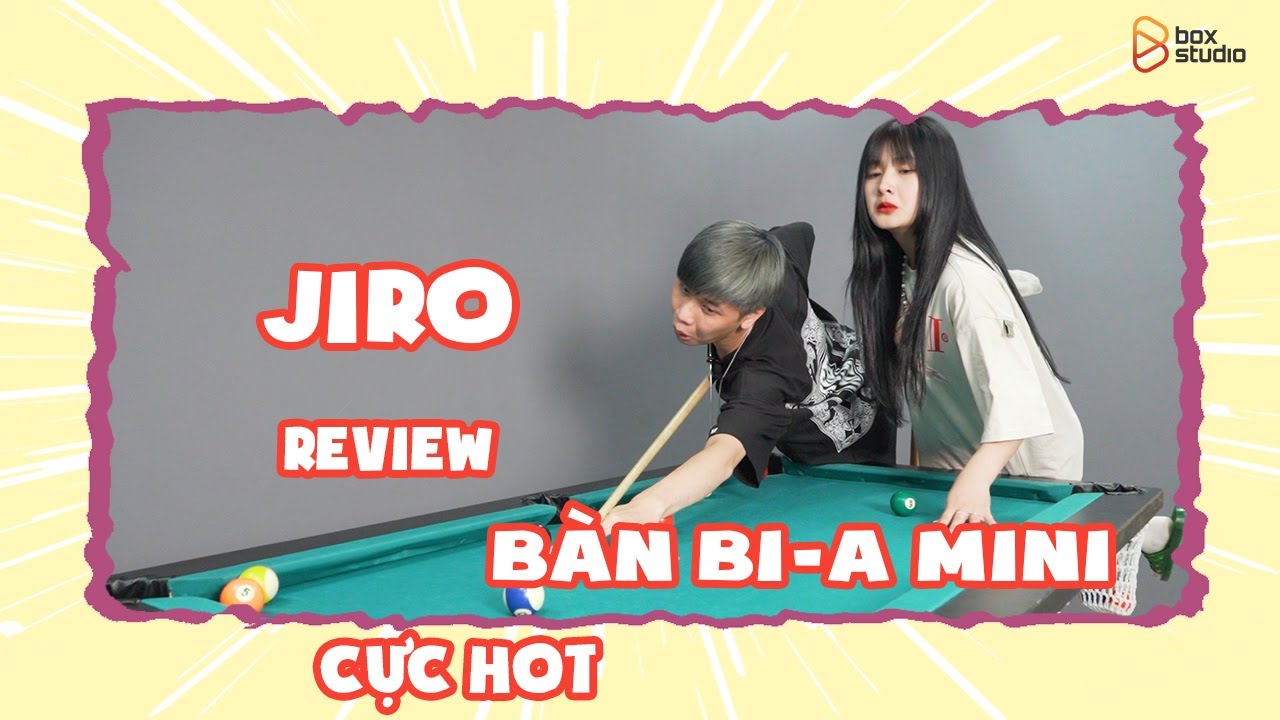 Đánh giá chi tiết chiếc bàn Bi-a Mini siêu hot đang gây sốt trên MXH | Jiro