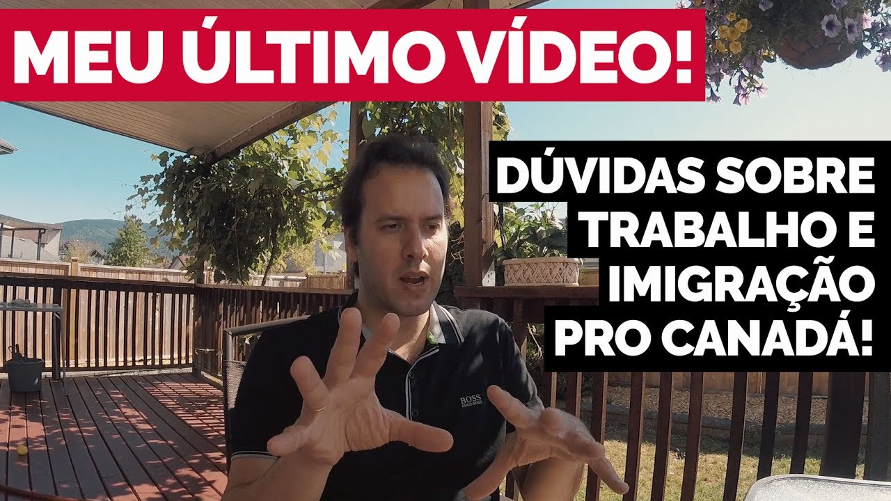 Meu Último Vídeo! (Solo). Trabalho, IELTS e Imigração pro Canadá!