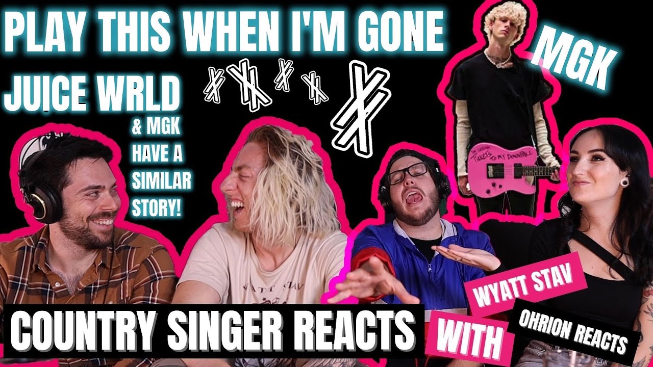 Country Singer And Friends Wyatt Stav And Ohrion React To MGK Play This When I'm Gone