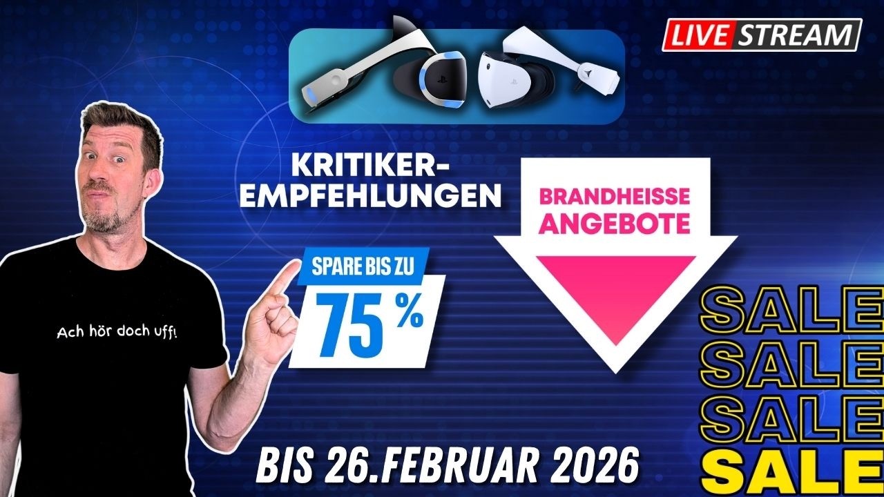 🔴 LIVE: PS VR2 & PS VR1 Sale-Check! | Welche Angebote lohnen sich? (+ Release-Vorschau)