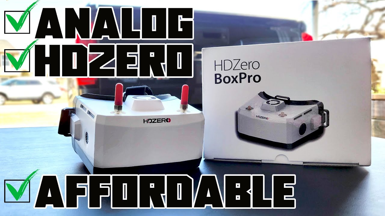 HDZero BoxPro+ | Аналоговое и HD