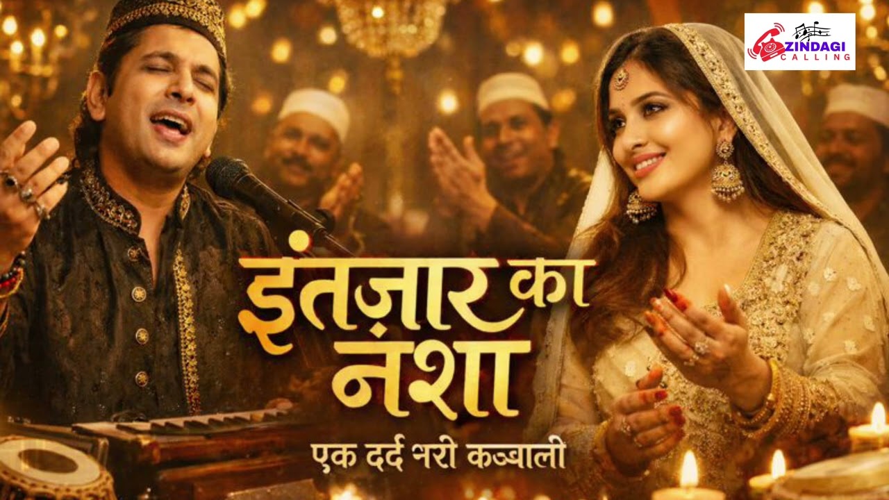 इंतज़ार का नशा | एक दर्द भरी क़व्वाली | Male Female Jugalbandi | 90s Style Qawwali