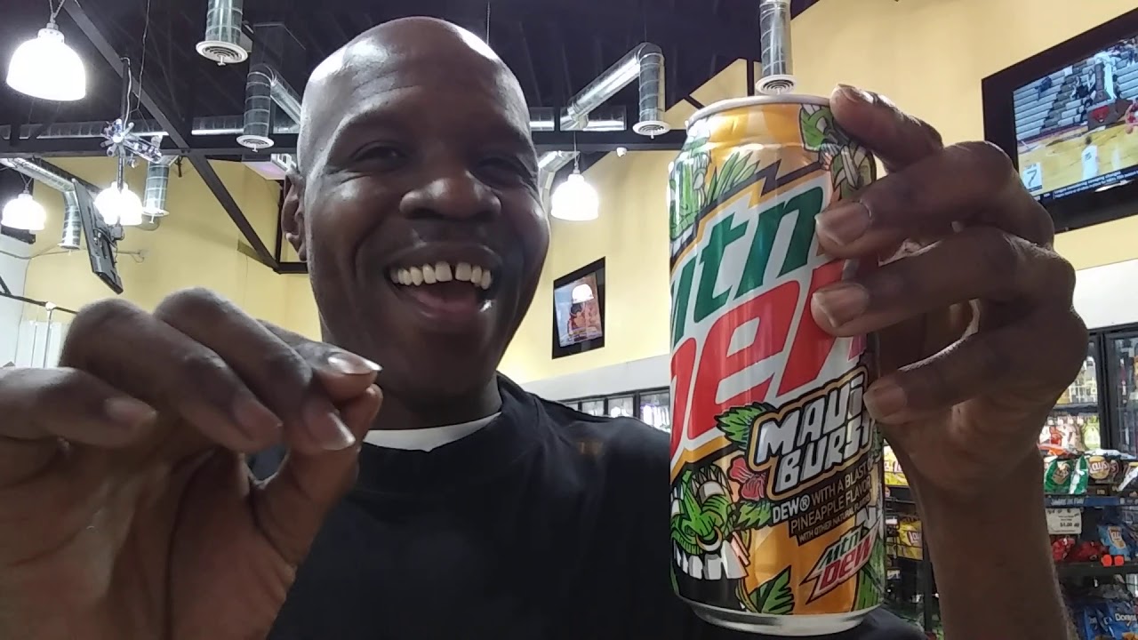 New Mountain Dew Maui Burst ( Beverage Review)