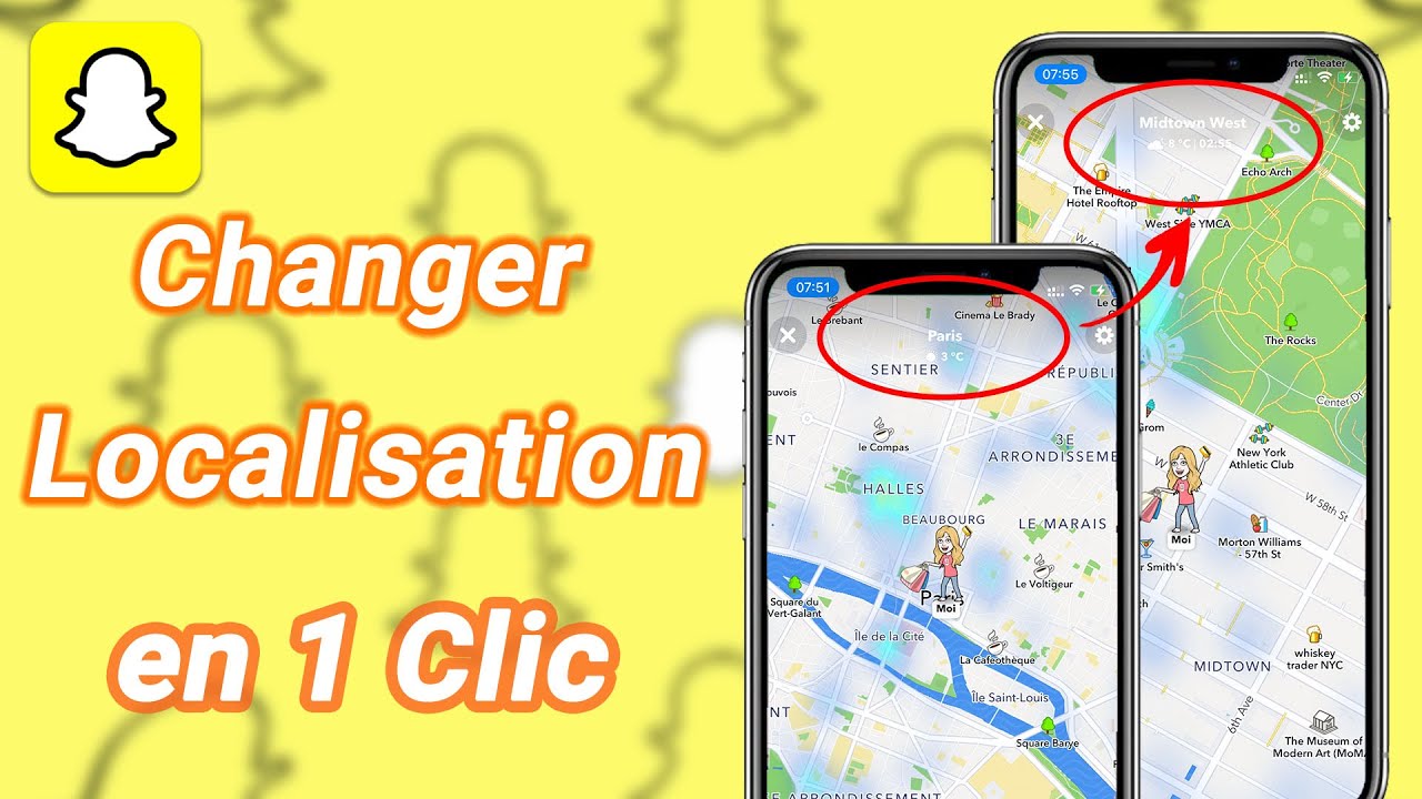 🌠 Comment Changer la Localisation sur Snapchat en 1 Clic?
