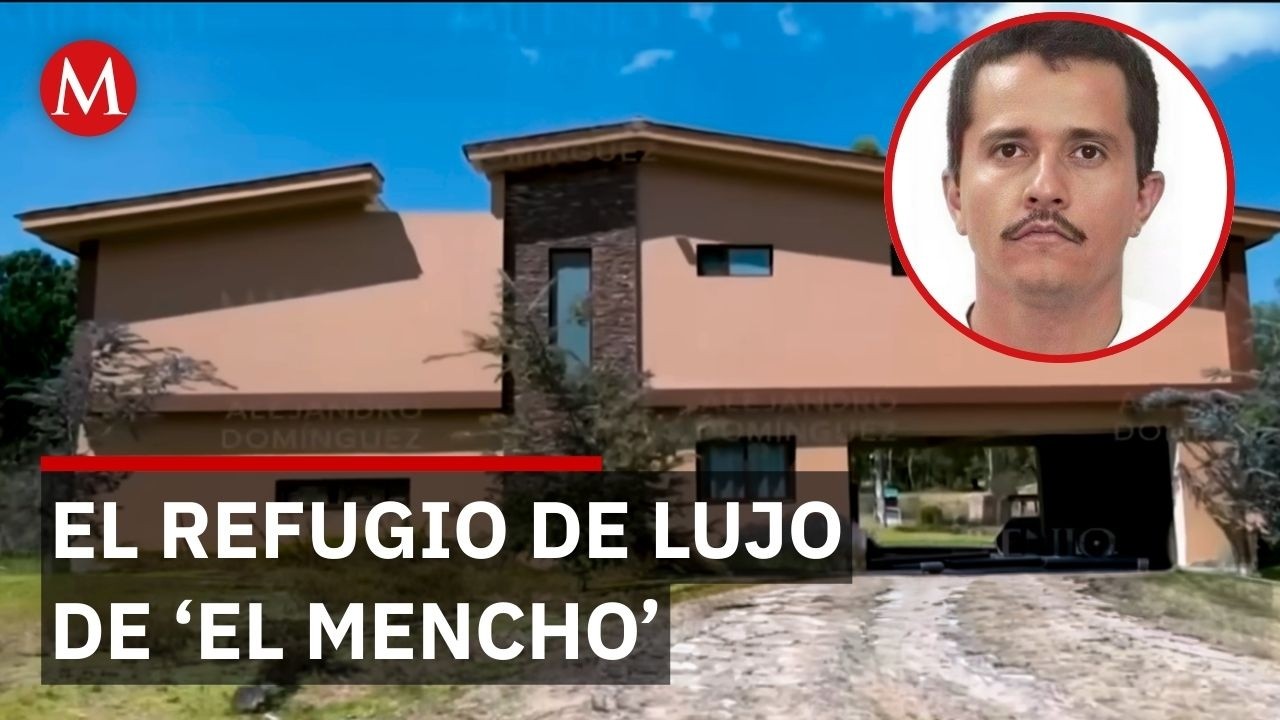 Así era la última guarida de 'El Mencho' en fraccionamiento de lujo