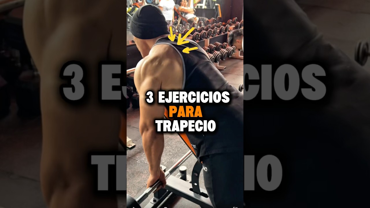 3 EJERCICIOS CLAVE PARA LOS TRAPECIOS ✅💪🏽