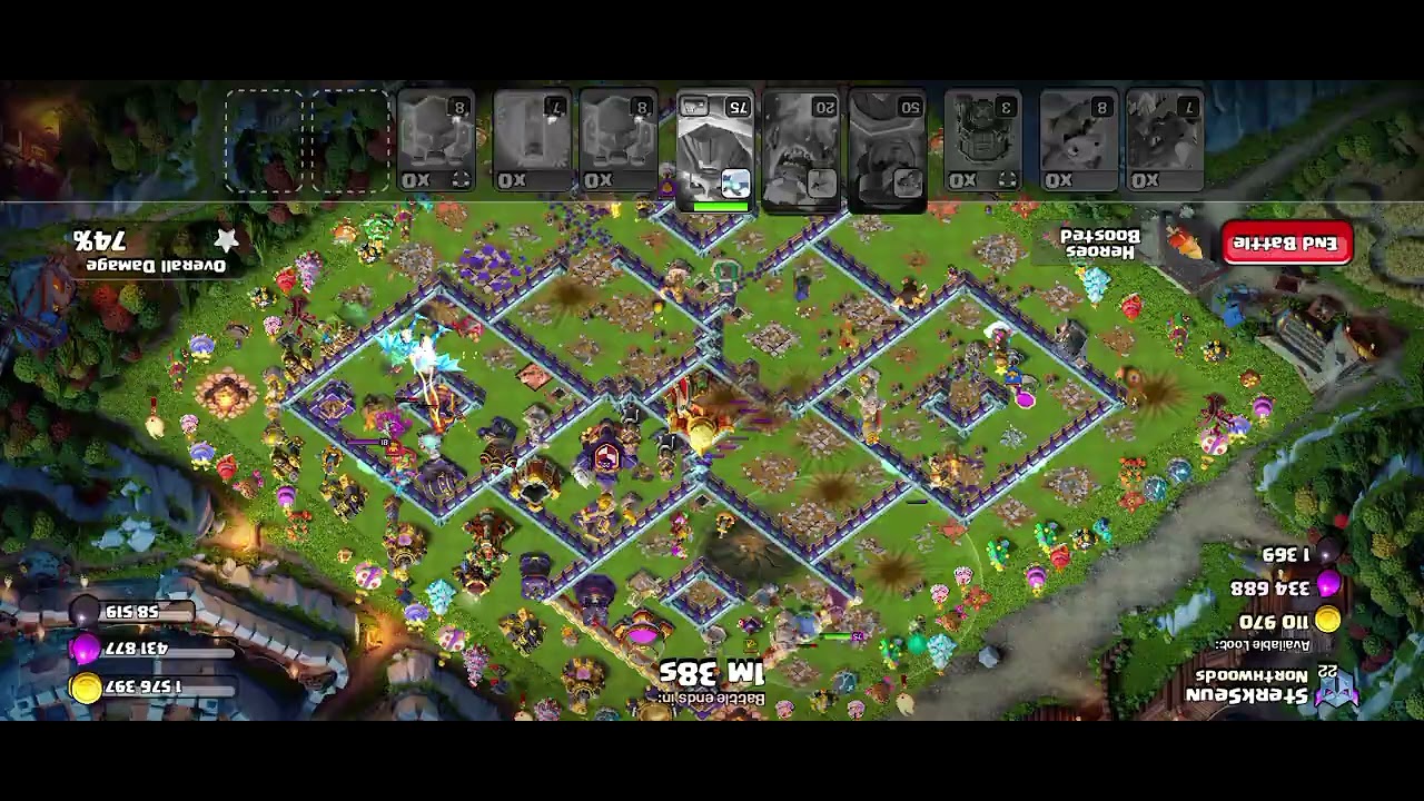 পেক্কার বিধ্বংসী পাওয়ার! 🔥 ২০০% ড্যামেজ দিয়ে থ্রি-স্টার অ্যাটাক | PEKKA Power CoC