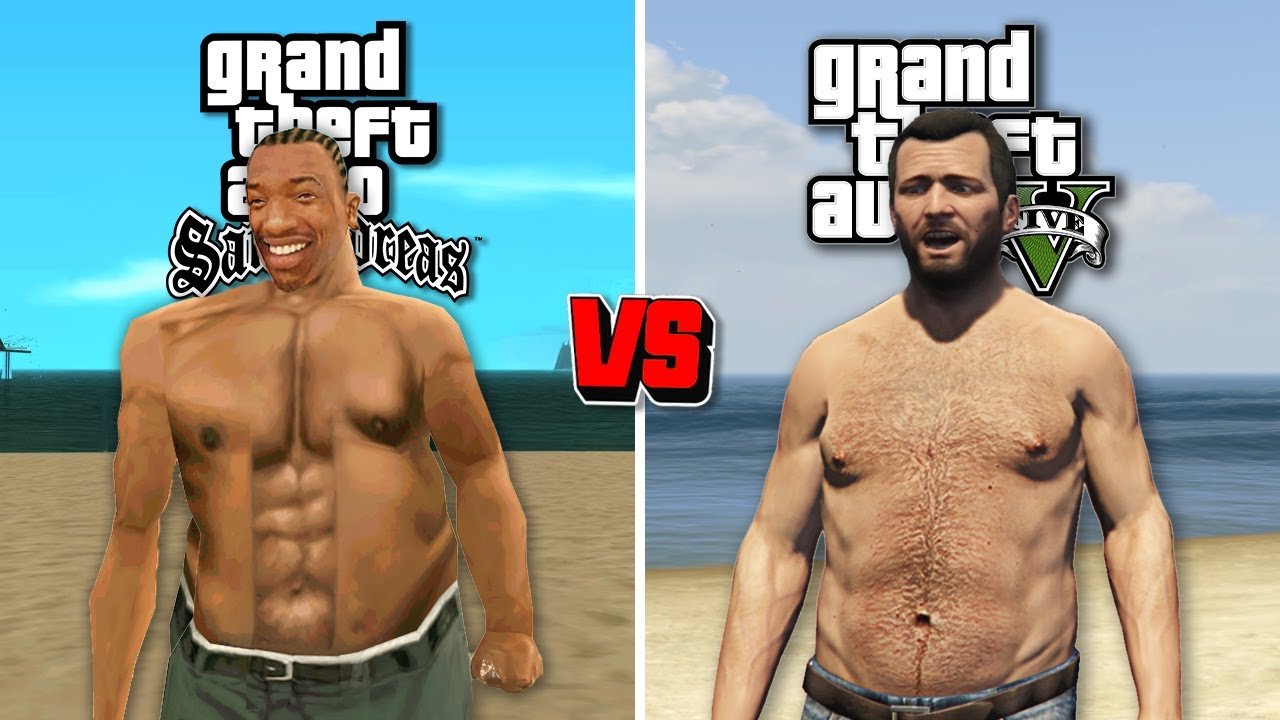 GTA 5 vs GTA San Andreas | ¿Cual es mejor?