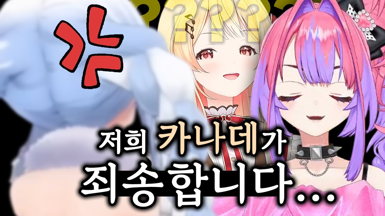 교육 똑바로 시키라고!!!! 【1분 홀로라이브/우사다 페코라, 오토노세 카나데, 키키라라 비비】