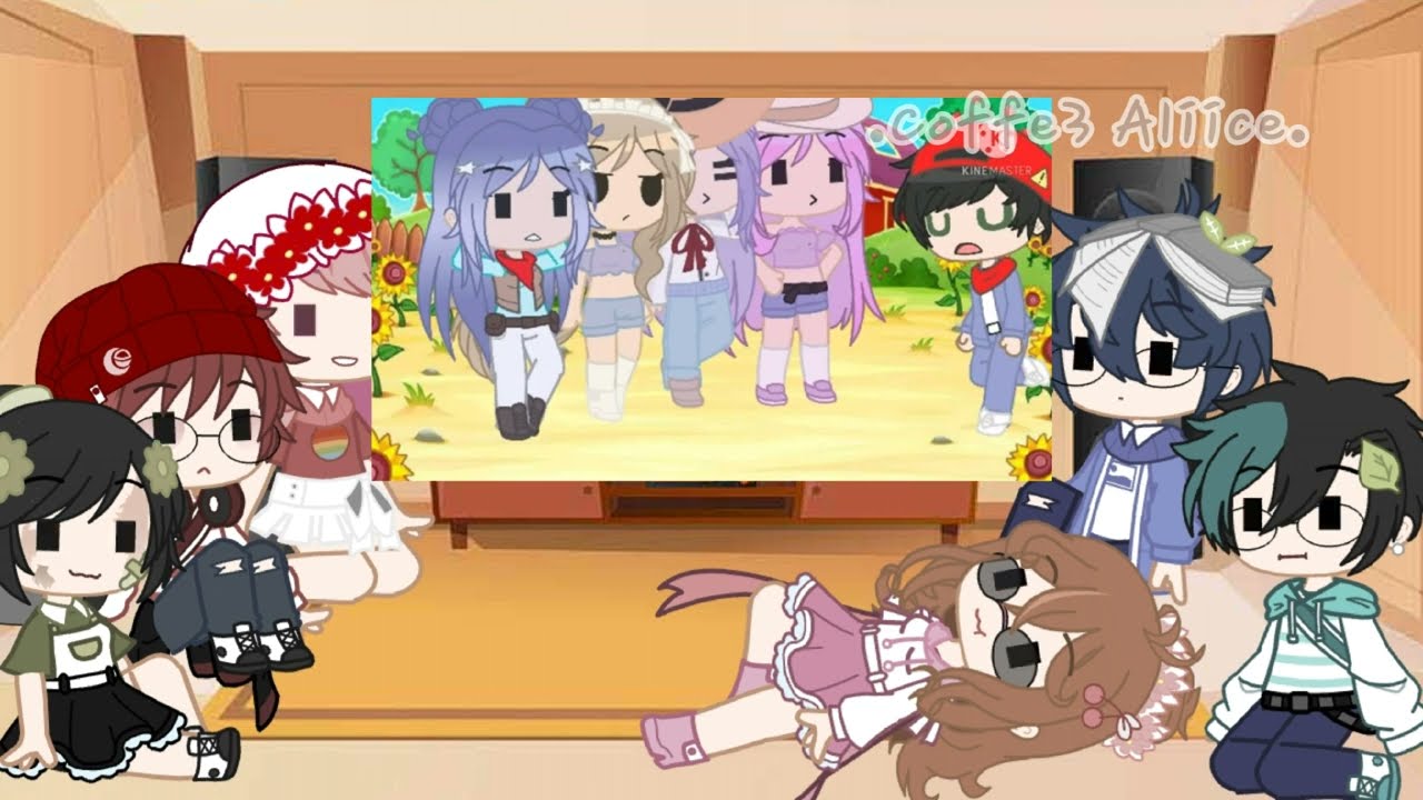 Past YHS reacts to itsfunneh and the KREW  || GachaClub || Ty for 1k💖☕