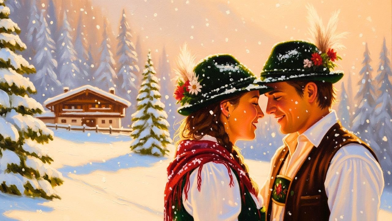 ❤️ Winter Volksmusik – 20 romantische Lieder zum Träumen & Genießen ❄️🎶