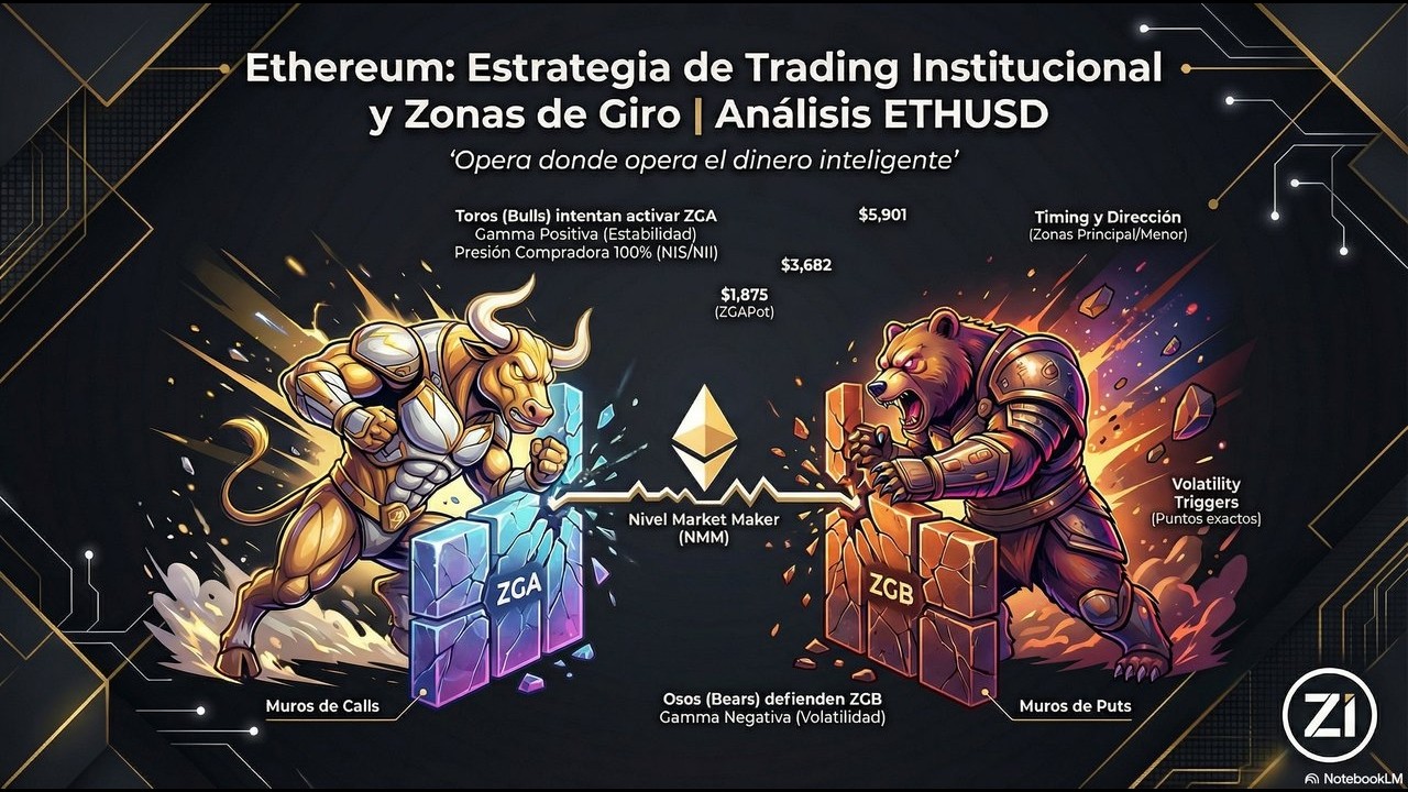 ¿Dónde está el Dinero Inteligente en Ethereum? | Zonas de Giro y Niveles Clave  | Análisis ETHUSD