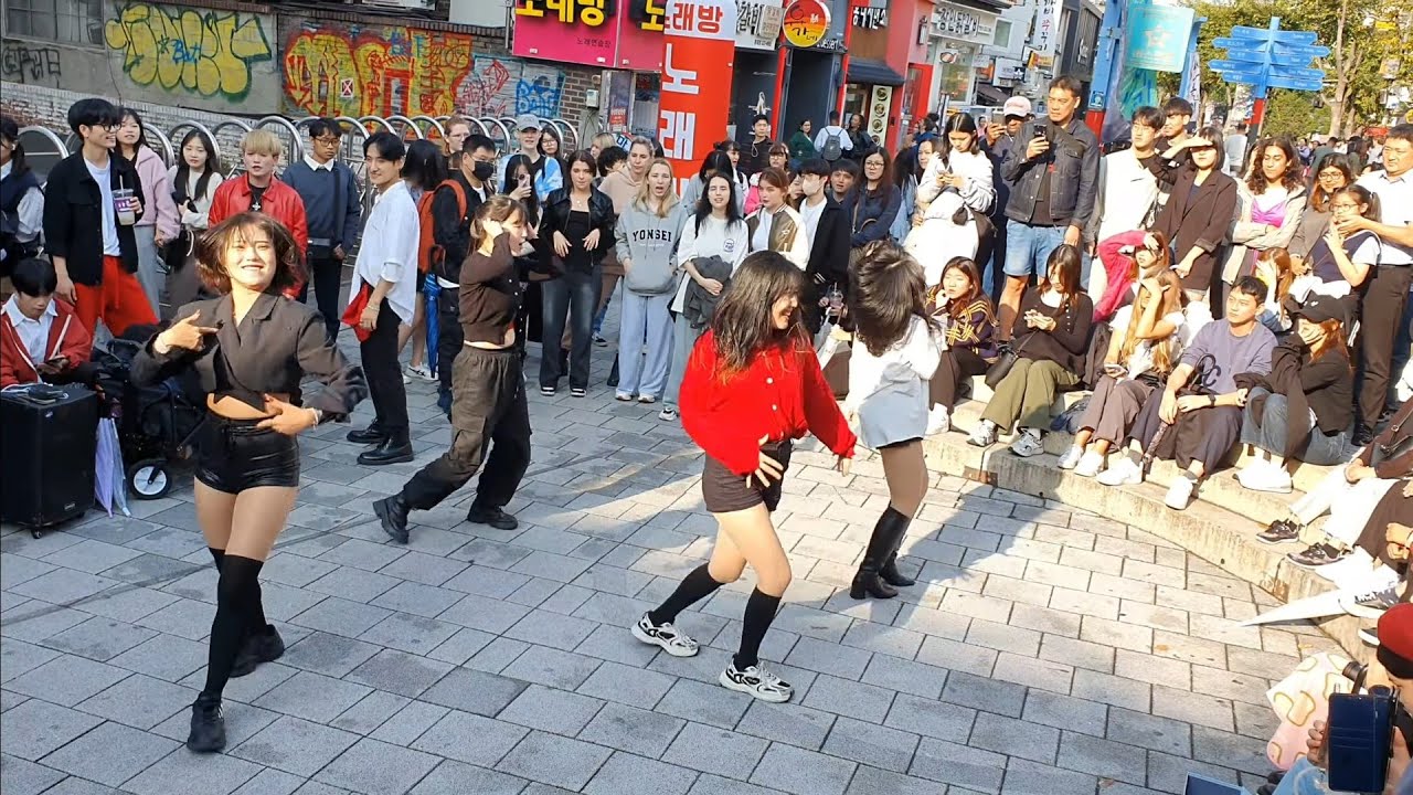 [STREET AARTIST] HAF. HONGDAE SHOW BUSKING. 231014.