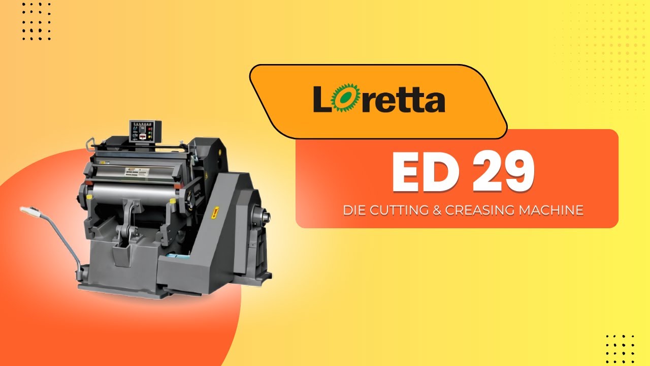 Loretta ED 29 Die Cutting & Creasing Machine | Afra Printechnik