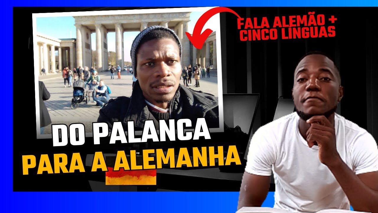 APRENDER ALEMÃO MUDOU A VIDA DESTE ANGOLANO - INCRÍVEL