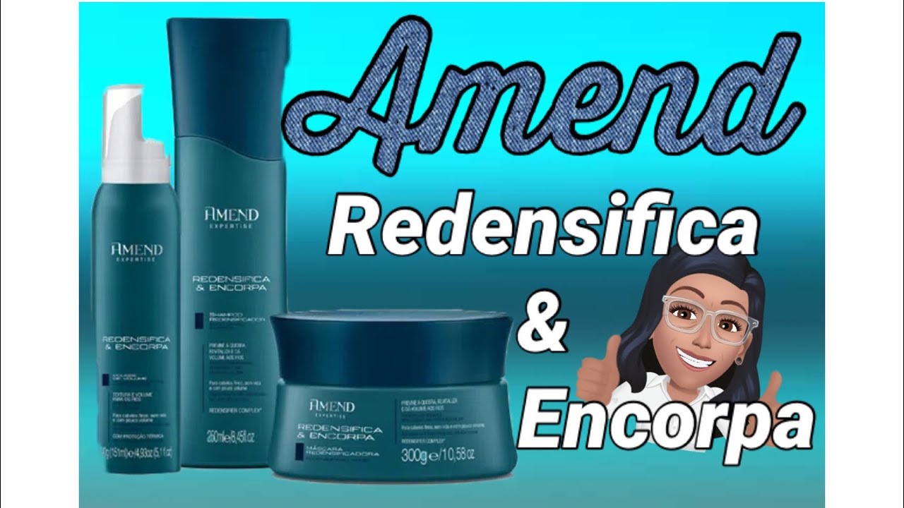 Amend Redensifica & Encorpa - sensação de 8mil fios à mais, será? Confira!