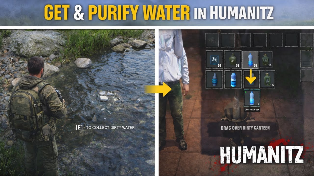 How to Get and Purify Water in Humanitz (Step by Step)