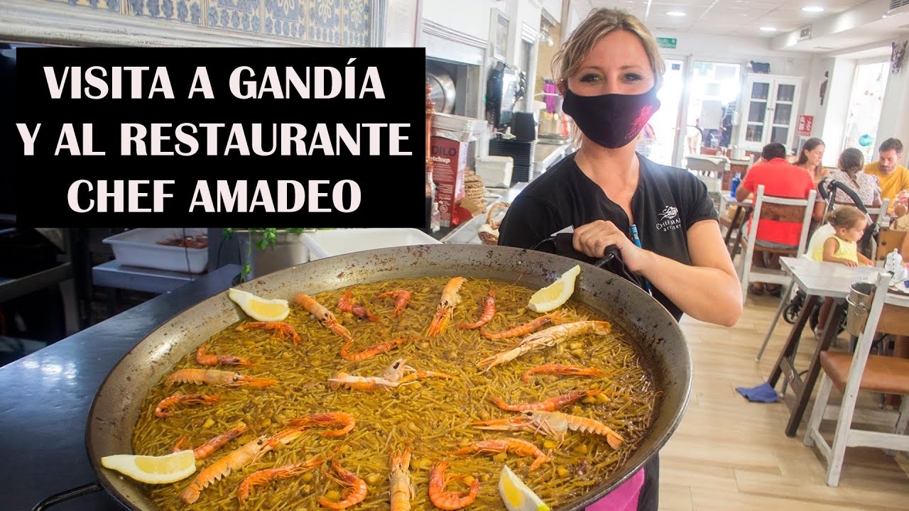 VISITA A  GANDÍA Y AL RESTAURANTE CHEF AMADEO  EN LA PLAYA (INFORMACIÓN RESTAURANTES)