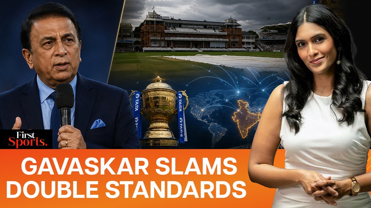 Gavaskar Slams IPL Critics After Lord&rsquo;s Pitch Disaster | First Sports With Rupha Ramani