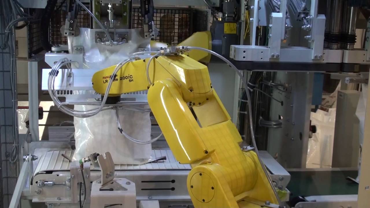 Robotic Open-Mouth Bagging Machine (PTR-1030 Series)