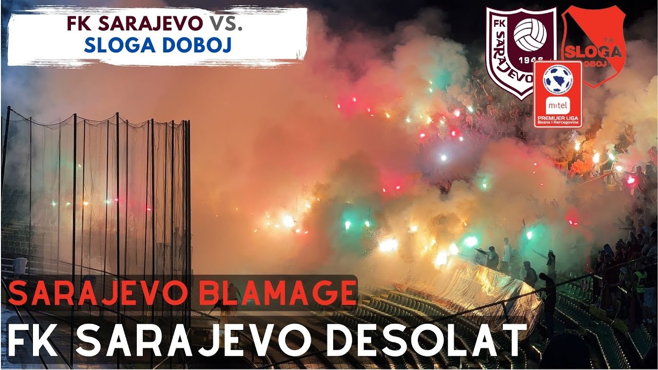 KOMPLETTE BLAMAGE FÜR FK SARAJEVO!!! / FK Sarajevo vs. Sloga Doboj / Stadionvlog FANPRIMUS