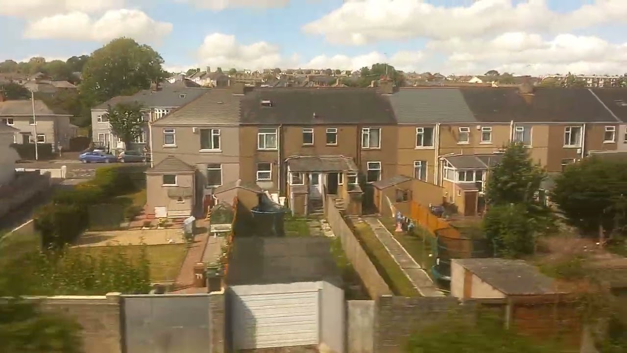 going over the tamar bridge but for bthe train is the Royal Albert Bridge and filming into plymouth