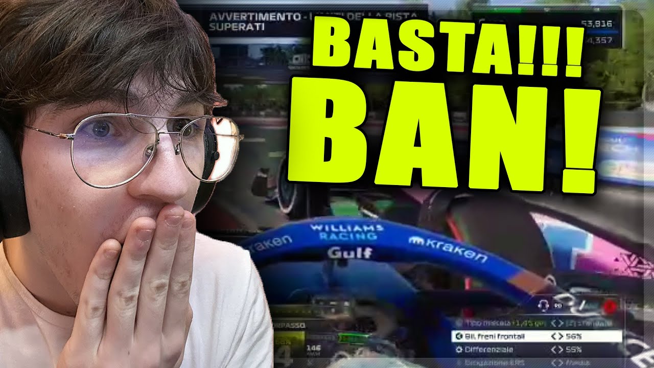 BASTA!!! Ho BANNATO TUTTI DOPO QUESTE REACTION ai DIRTY DRIVERS di F1 23 🤬🤬🤬