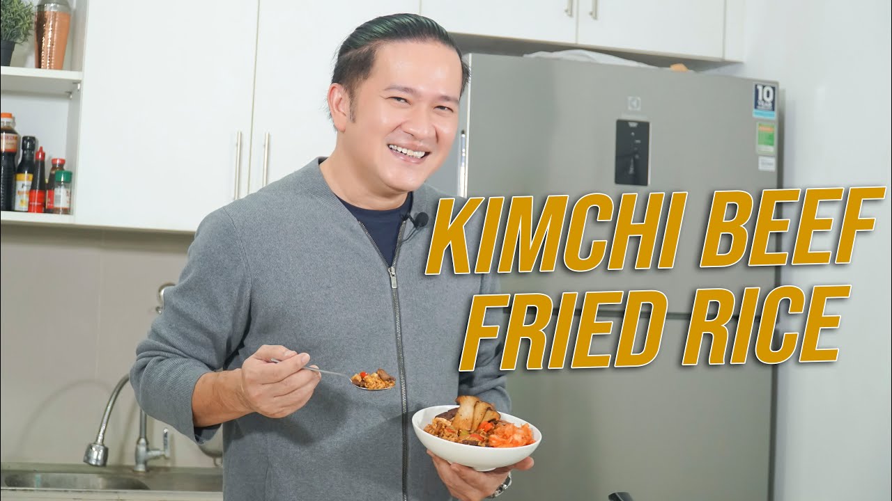 Cara Membuat "KIMCHI BEEF FRIED RICE"