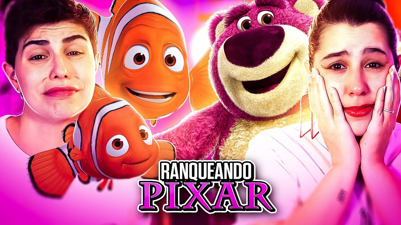 TOP 10 FILMES DA PIXAR! Ft Jessica Ballut