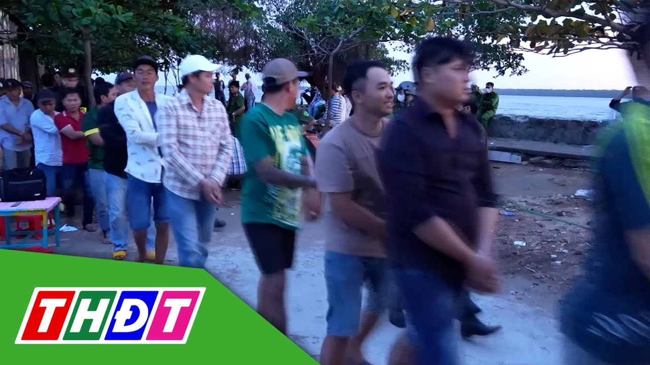 Tiền Giang: Triệt phá trường gà lớn, bắt 75 đối tượng | THDT