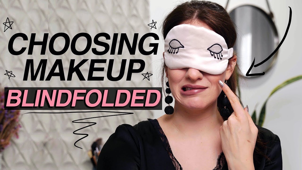 I Choose A FULL-FACE Of Makeup BLINDFOLDED 😳 | Jamie Paige
