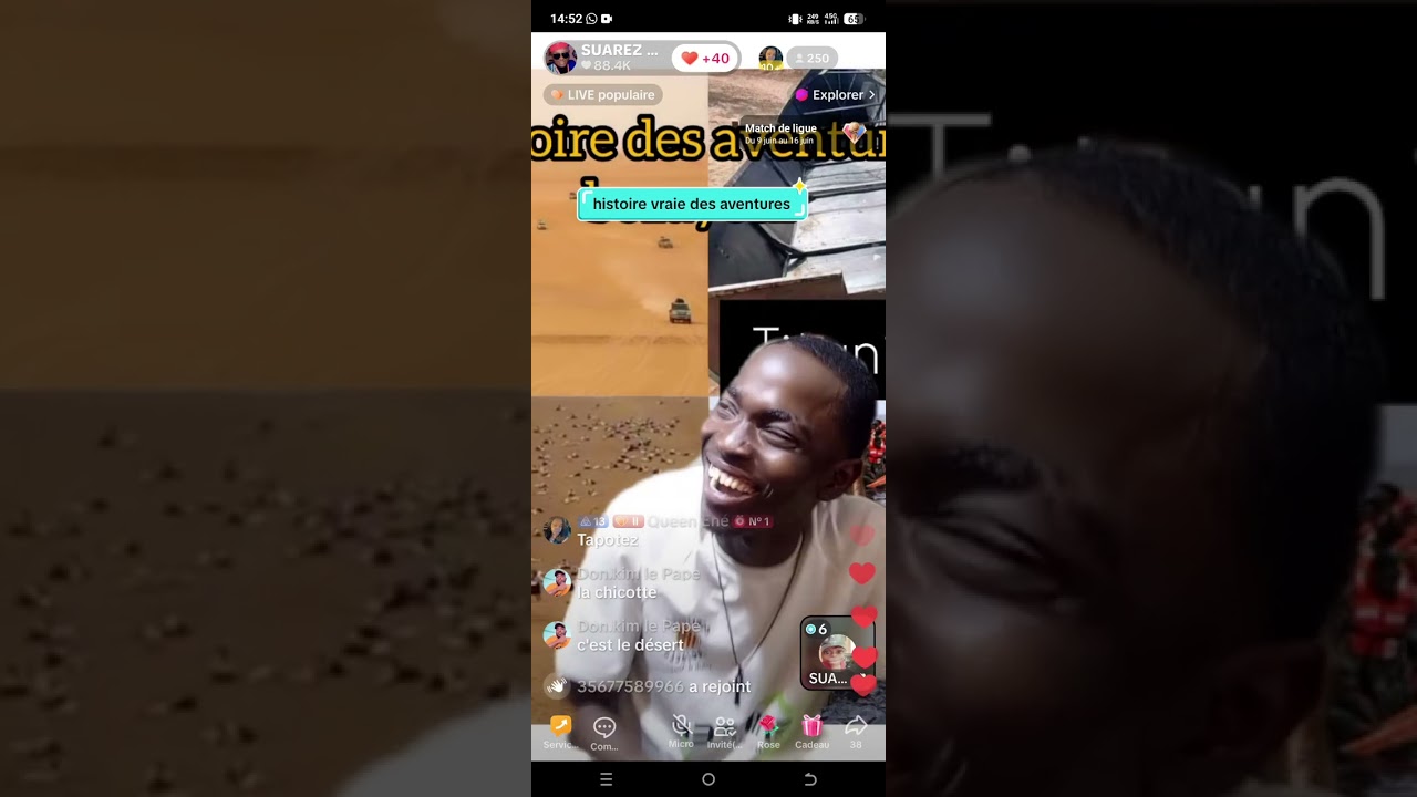 Partie 2 .  CC'est jeune camerounais nous raconte son histoire de l'aventure