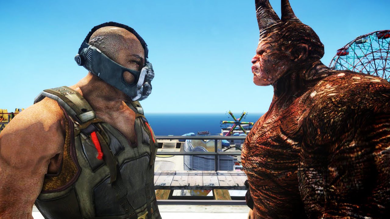 BANE VS RHINO - EPIC BATTLE