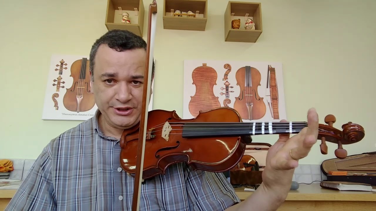 AULA 23 METODO VIOLINO LAOUREUX - EXERCICIOS DEDOS 123E4