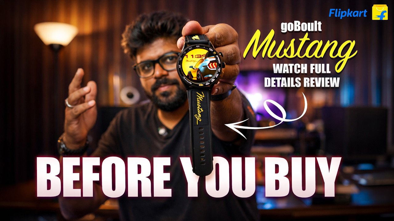 goBoult Mustang Smart Watch | Before You Buy Watch This Full Details Review 🔥 #mustang #flipkart