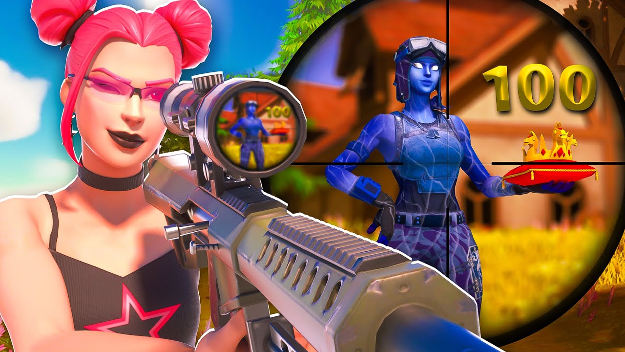 A Pro Player STREAM SNIPED My 100th Crown Win...