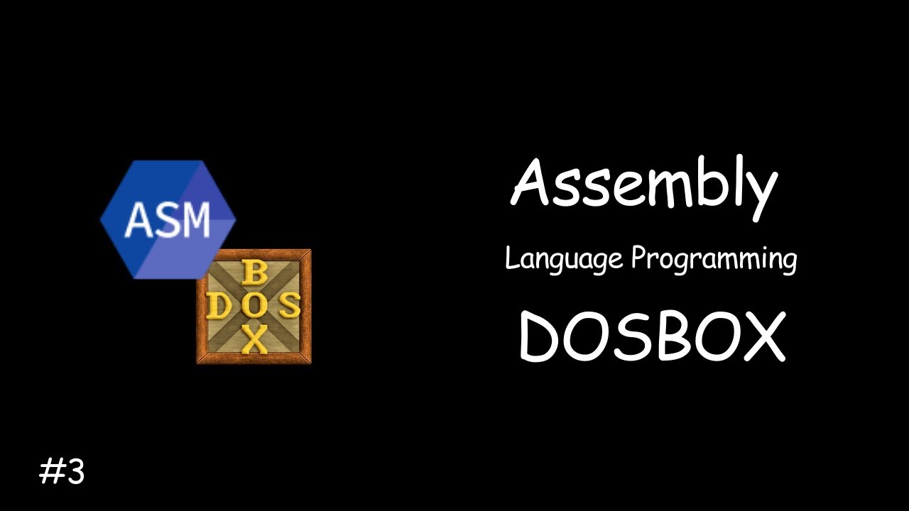 Assembly Programming in DOSBOX | #3