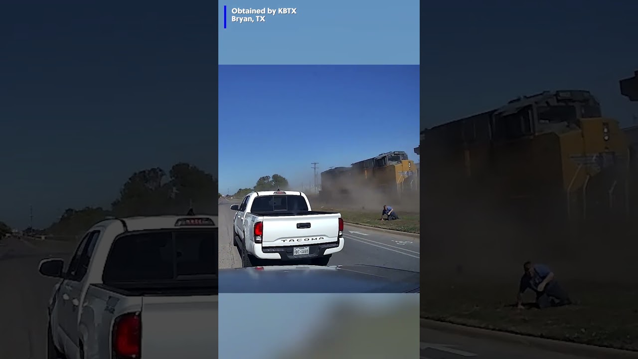 Train crash in Texas